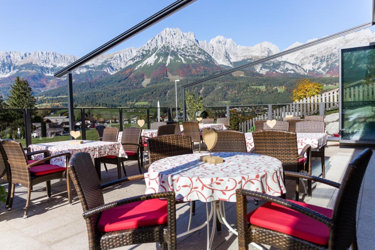 Cafe-Restaurant Bettina Hotel Ellmau Luaran gambar