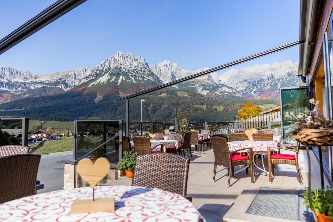Cafe-Restaurant Bettina Hotel Ellmau Luaran gambar